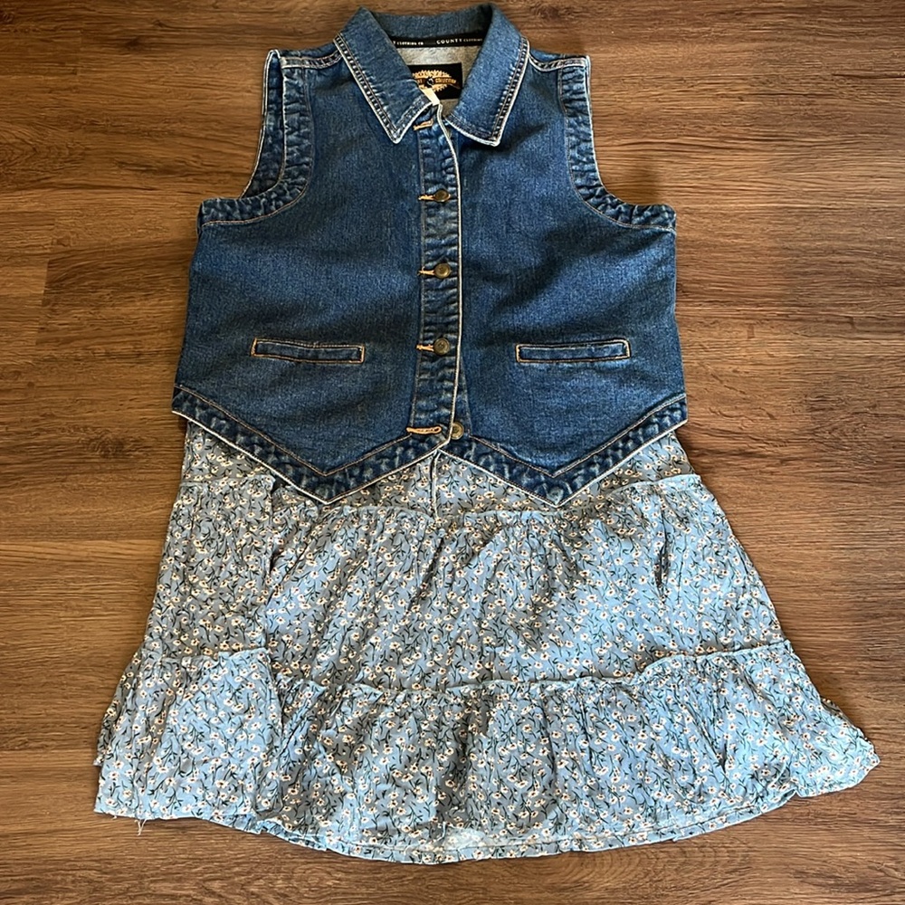 Denim vest M